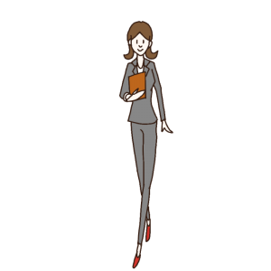 Icon B662 働く女性 かっこいいビジネスウーマン 無料イラストアニメーション素材 Telopict Com
