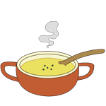 暖かいスープ